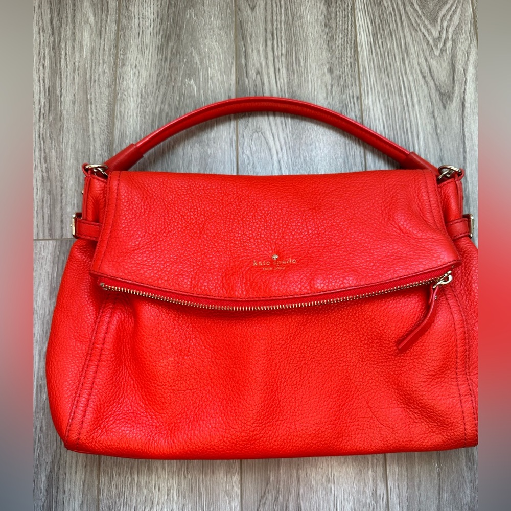 Kate Spade Fire Engine red purse